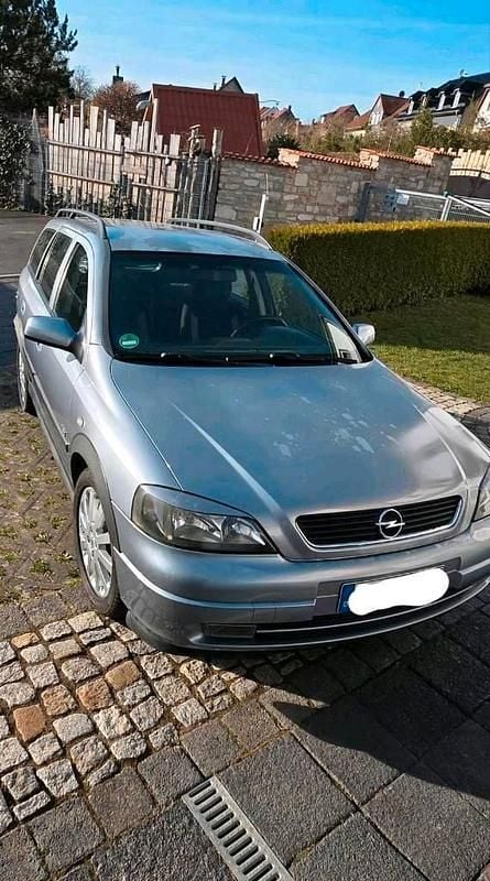 Gebraucht Opel Astra Njoy 101 PS (74 kW) 2003 Grau Kombi