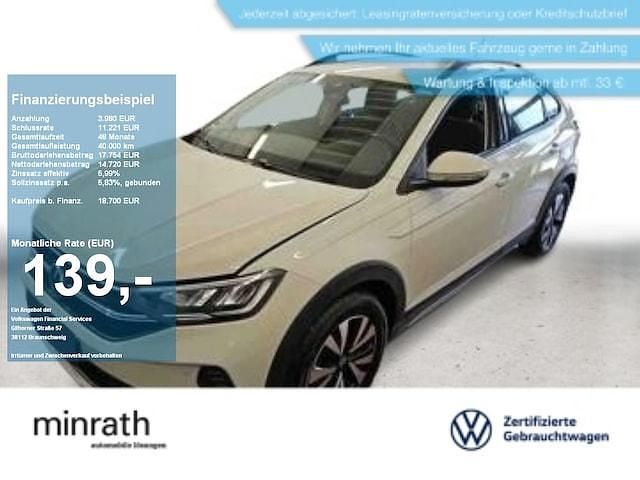 Grau Gebraucht 2022 VW Taigo Life SUV | 18.700 € (Fairer Preis) - Bild 1/4