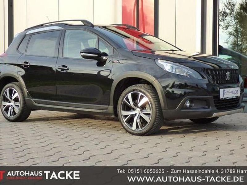 Lackierung schwarz perla nera/lackierung mit schutzlack Gebraucht 2019 Peugeot 2008 Allure GT-Line SUV | 11.990 € (Guter Preis) - Bild 1/4