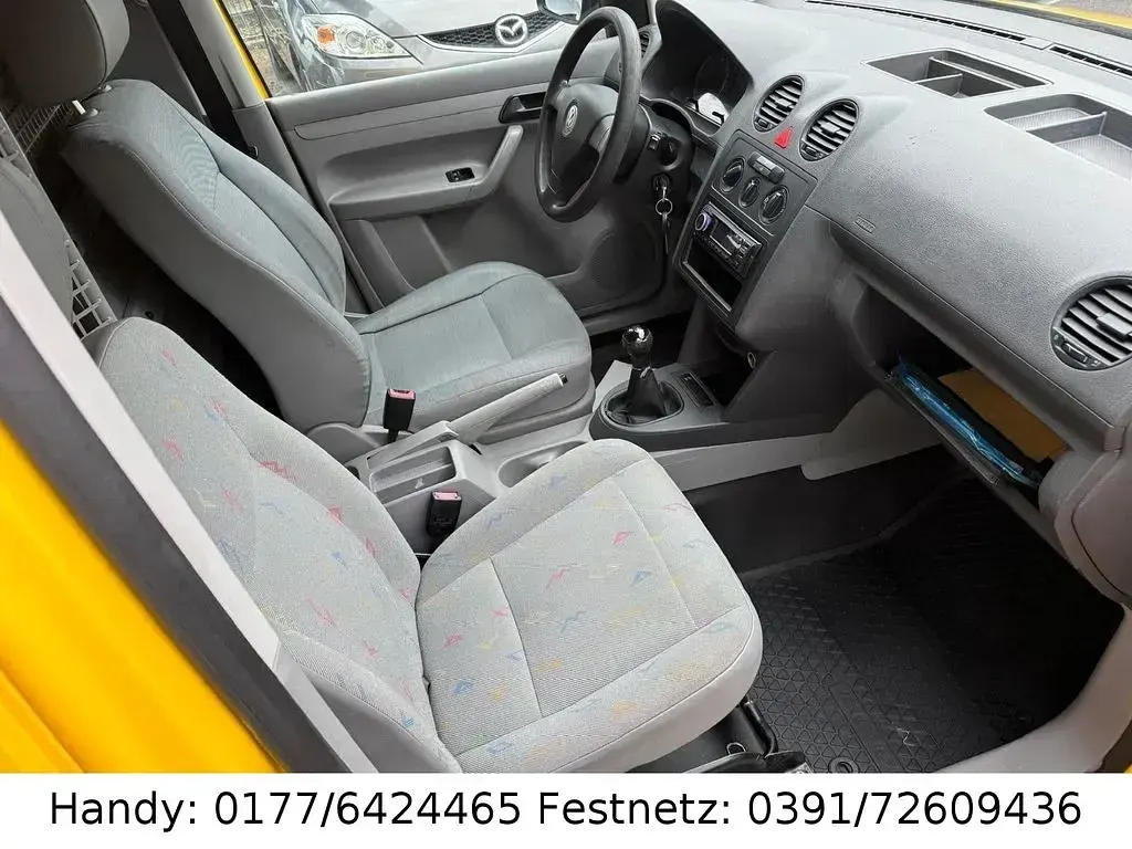 Brugt VW Caddy 69 HK (50 kW) 2007 Gul MPV