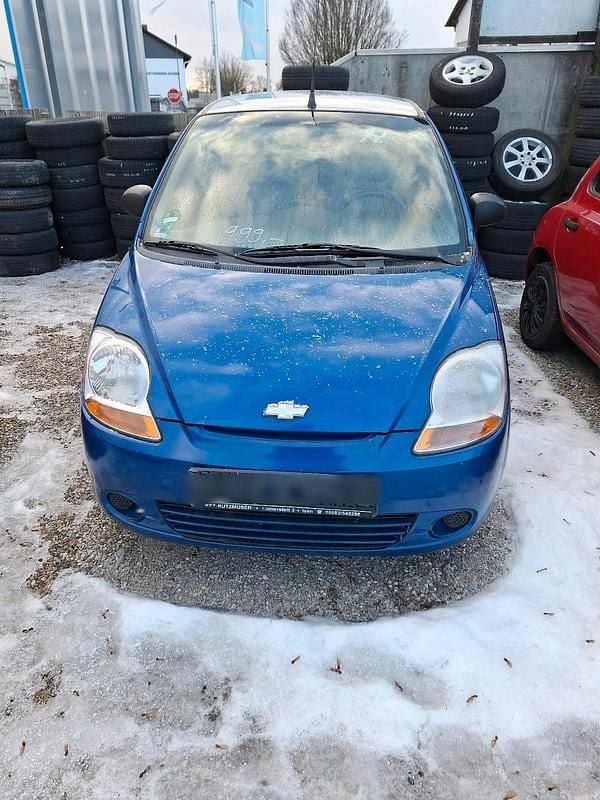 Blau Gebraucht 2007 Chevrolet Matiz Kleinwagen | 650 € - Bild 1/4