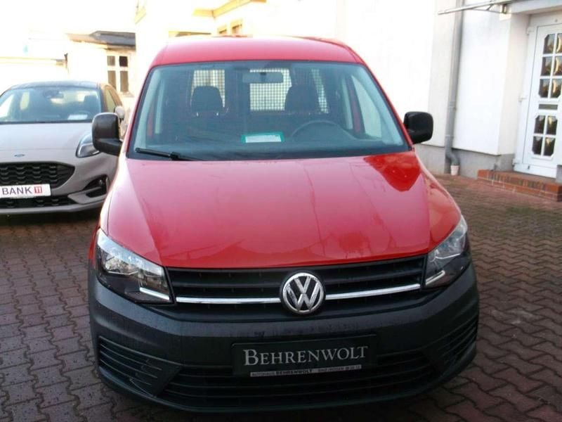 Gebraucht VW Caddy 75 PS (55 kW) 2017 Rot Van / Kleinbus