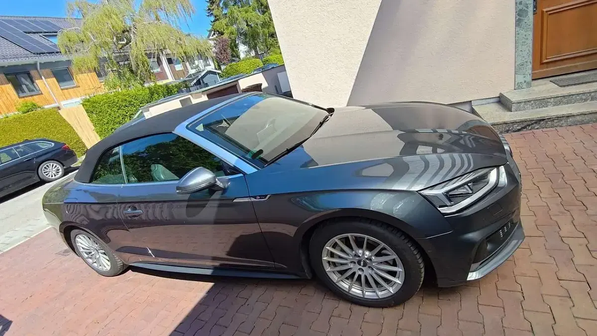Usata Audi A5 Cabriolet Sport 252 CV (185 kW) 2017 Grigio Cabrio