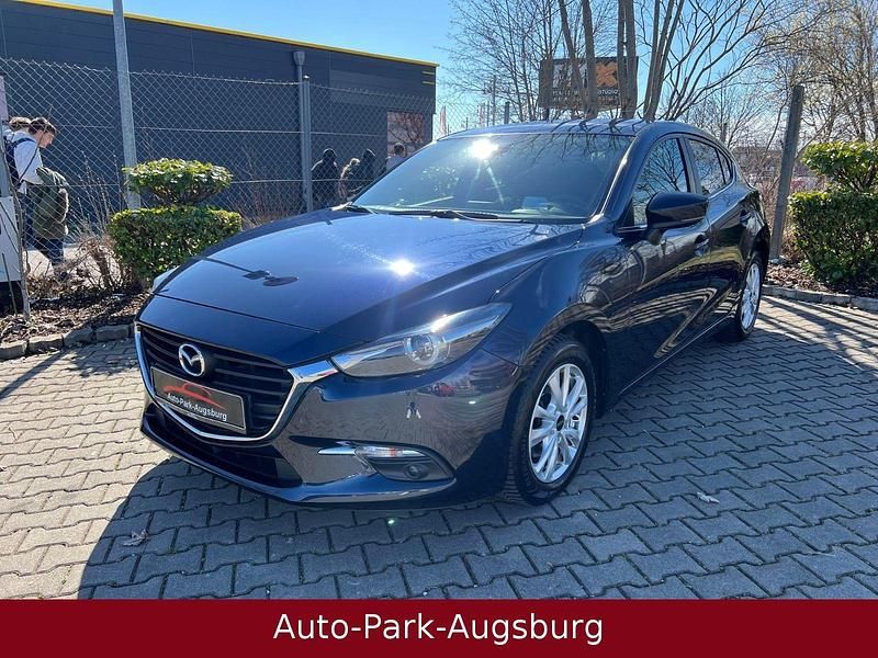Gebraucht Mazda 3 Exclusive-Line 120 PS (88 kW) 2017 Blau Coupé