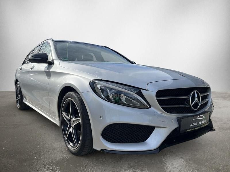 Gebraucht Mercedes C200 AMG line 184 PS (135 kW) 2017 Silber Kombi
