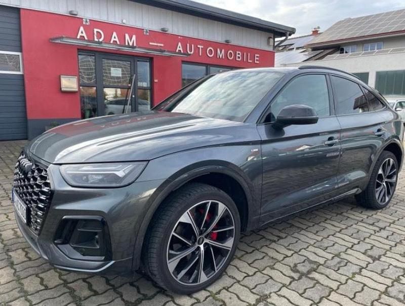 Grau Gebraucht 2022 Audi Q5 S-Line SUV | 49.500 € (Teuer) - Bild 1/4