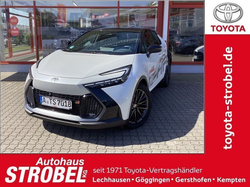Platinumweiss perleffekt/schwa Gebraucht 2023 Toyota C-HR Sport SUV | 39.580 € (Etwas zu teuer) - Bild 1/4
