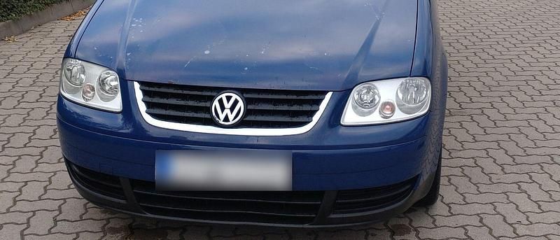 Gebraucht VW Touran 90 PS (66 kW) 2006 Blau Van / Kleinbus