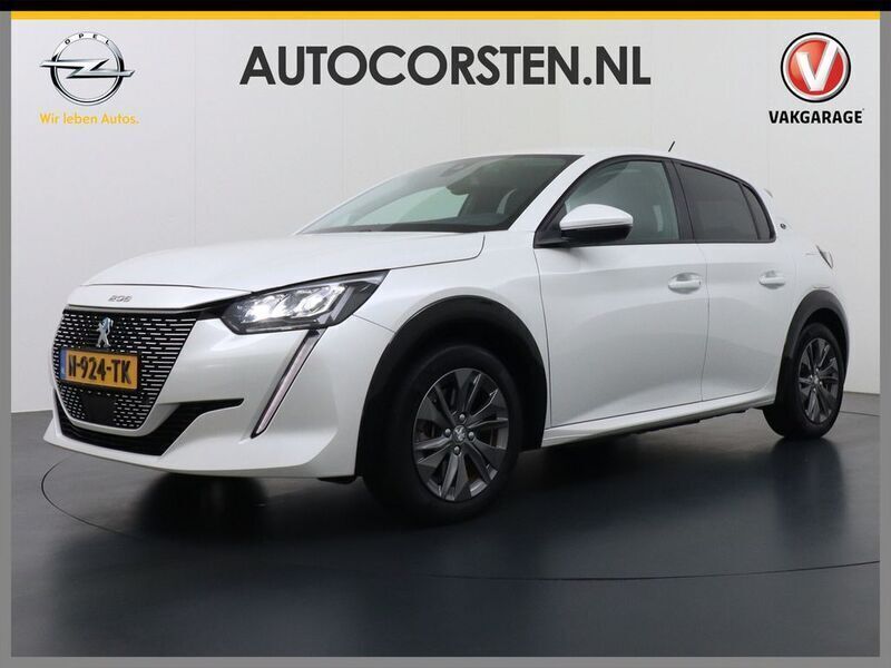 Weiß Gebraucht 2021 Peugeot e-208 Allure Kleinwagen | 14.844 € (Guter Preis) - Bild 1/4