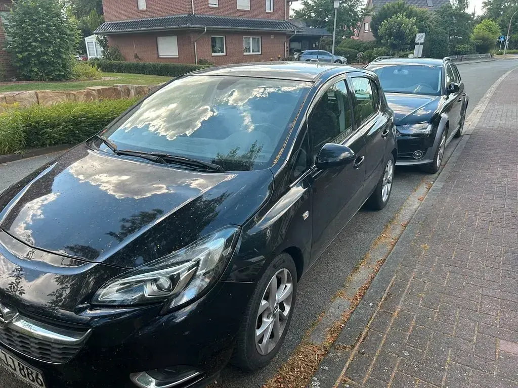 Gebraucht Opel Corsa Edition 90 PS (66 kW) 2017 Schwarz Kleinwagen