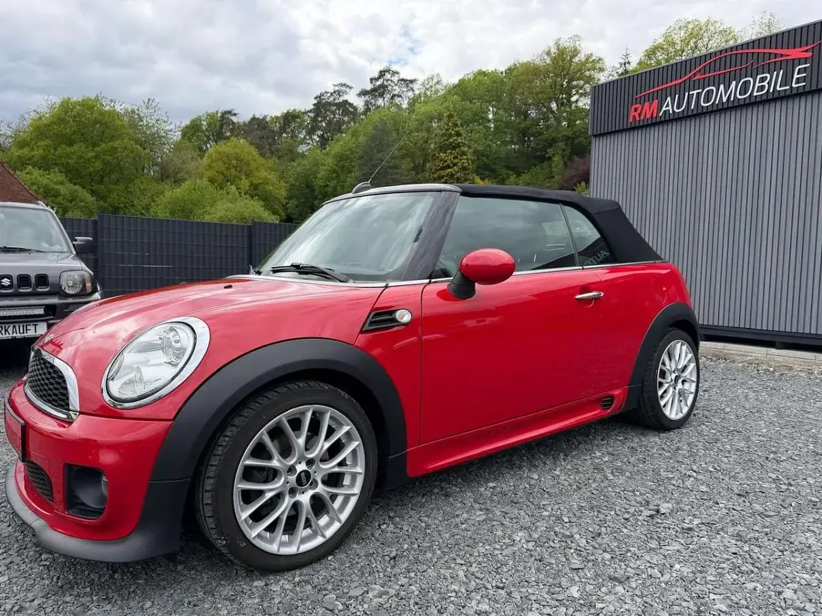 Gebraucht Mini John Cooper Works Cabriolet 122 PS (89 kW) 2013 Rot Cabrio