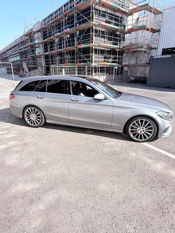 Grau Gebraucht 2014 Mercedes C220 AMG Kombi | 15.800 € (Teuer) - Bild 1/4
