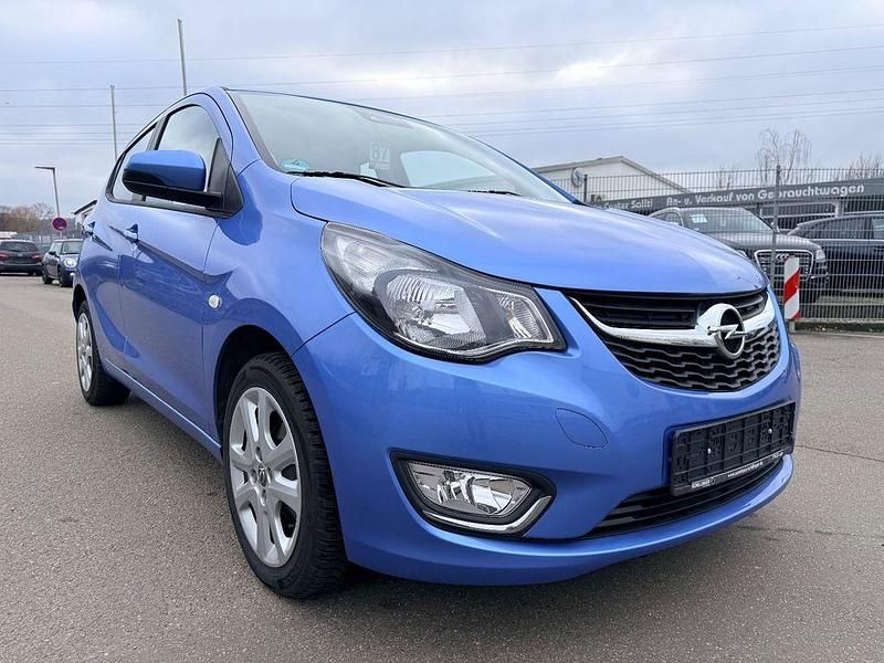 Blau Gebraucht 2015 Opel Karl Exklusiv Kleinwagen | 5.800 € (Fairer Preis) - Bild 1/4