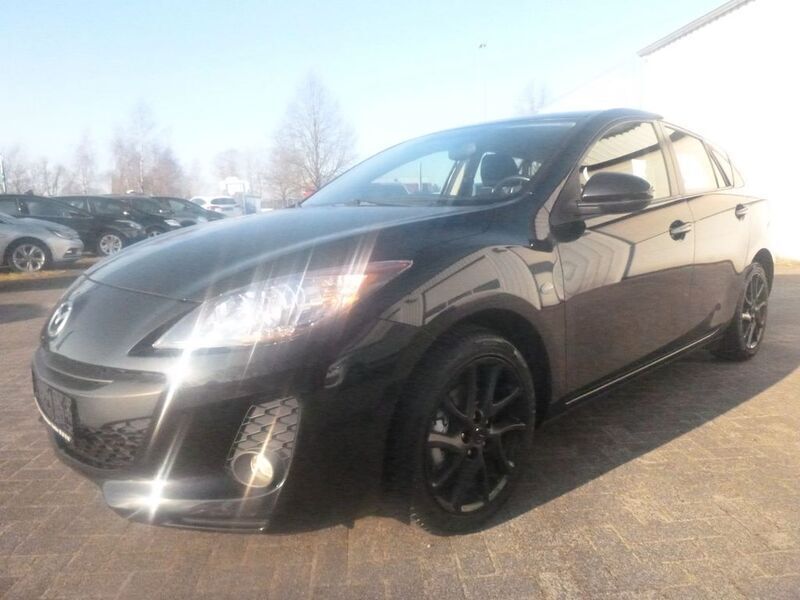 Gebraucht Mazda 3 Edition 105 PS (77 kW) 2013 Schwarz Limousine