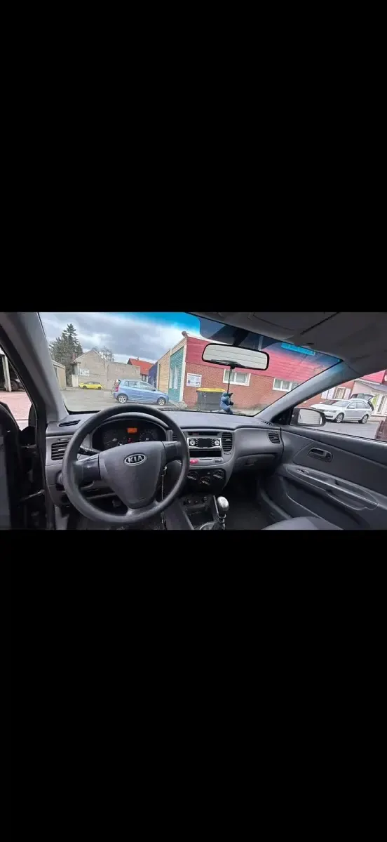 Usata Kia Rio 100 CV (73 kW) 2008 Nero Utilitaria