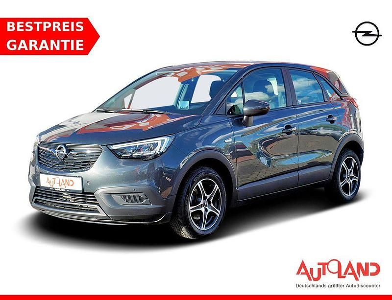 Grau Gebraucht 2017 Opel Crossland X Edition SUV | 13.950 € (Teuer) - Bild 1/4