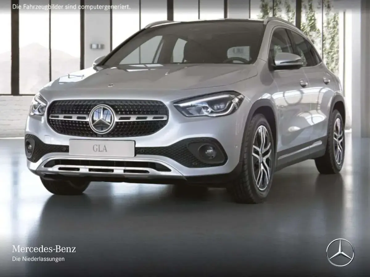 Gebraucht Mercedes GLA200 Progressive 163 PS (119 kW) 2021 Silber SUV