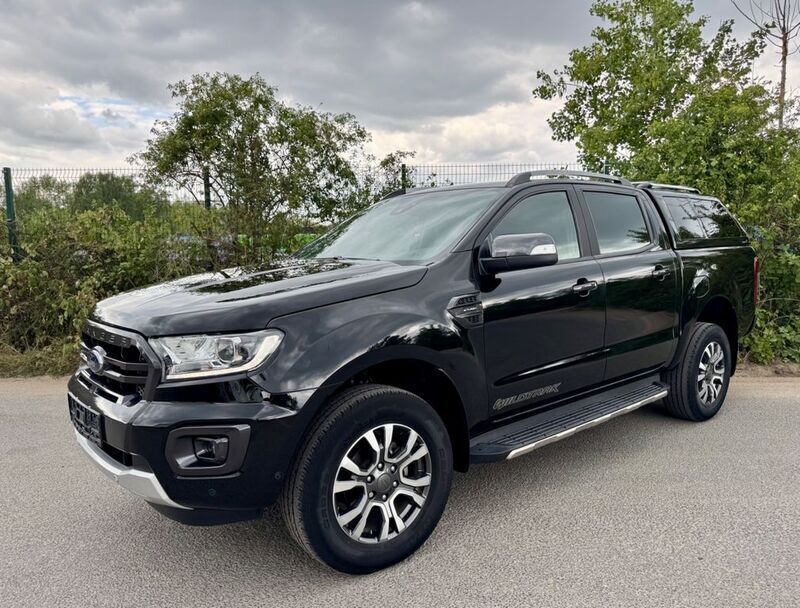 Schwarz Gebraucht 2021 Ford Ranger Wildtrack Abholung | 27.999 € (Superpreis) - Bild 1/4