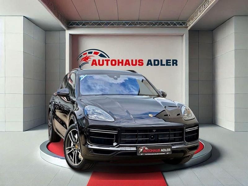 Schwarz Gebraucht 2018 Porsche Cayenne Turbo Sport SUV | 54.990 € - Bild 1/4