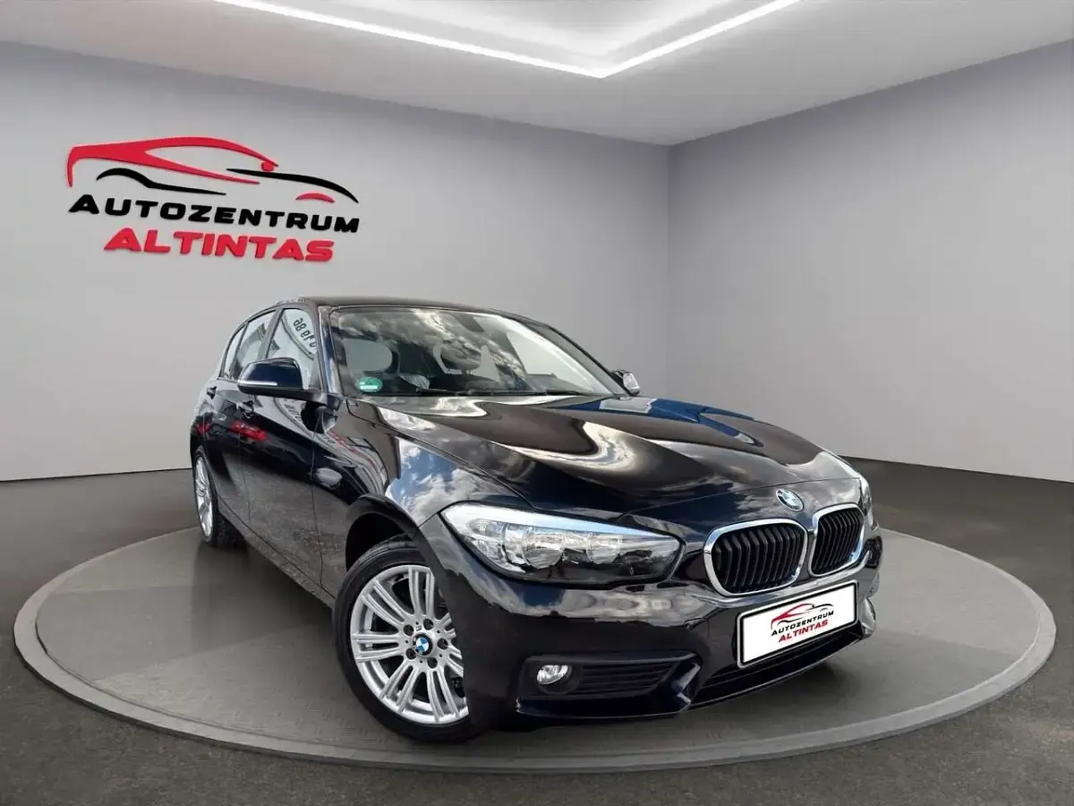 Gebraucht BMW 116 Advantage 109 PS (80 kW) 2015 Schwarz Kleinwagen