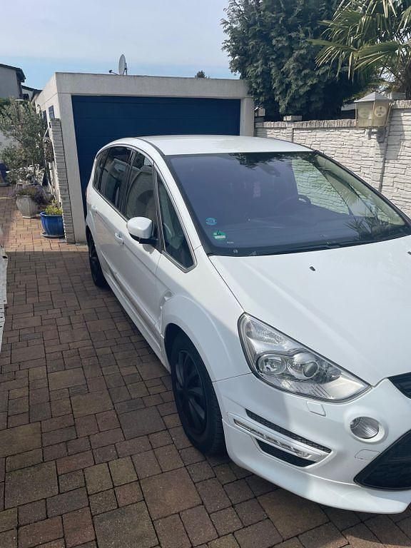 Gebraucht Ford S-MAX Titanium S 203 PS (149 kW) 2012 Weiß Van / Kleinbus