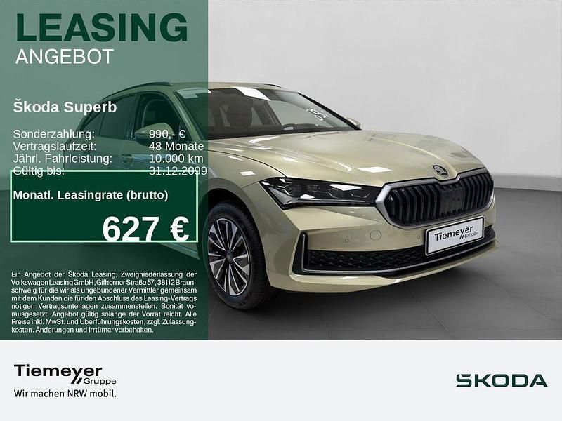 Neu Skoda Superb Selection 150 PS (110 kW) 2026 Gelb Kombi