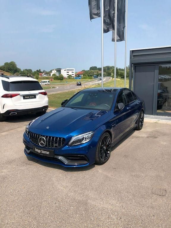 Blau Gebraucht 2019 Mercedes C63S AMG AMG Limousine | 65.870 € (Fairer Preis) - Bild 1/4