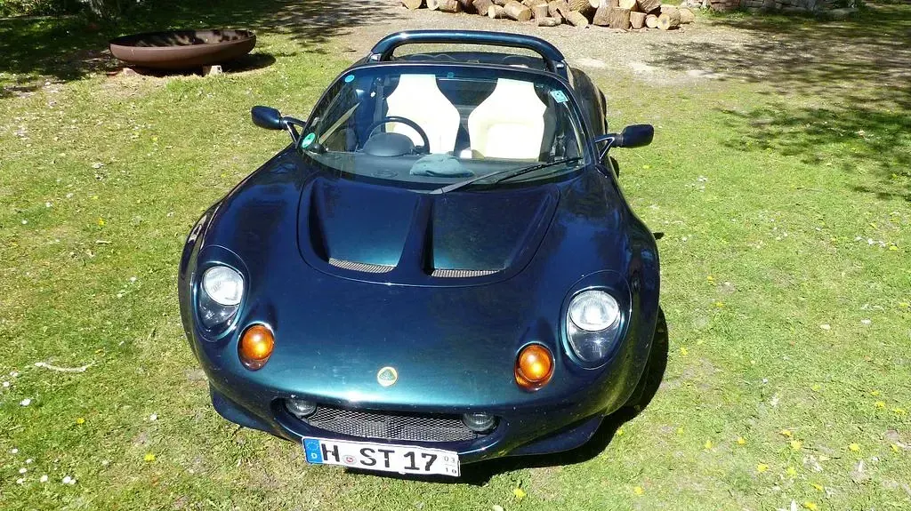 Brugt Lotus Elise 145 HK (106 kW) 2000 Blå Cabriolet