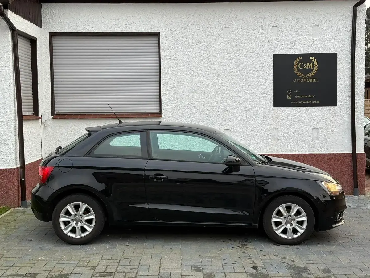 Gebraucht Audi A1 86 PS (63 kW) 2010 Schwarz Kleinwagen