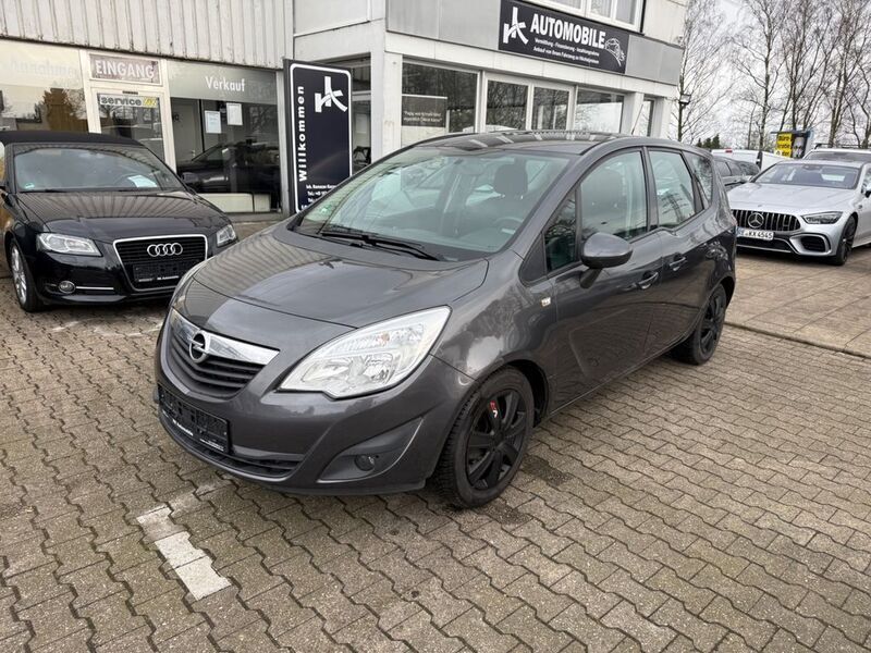 Grau Gebraucht 2011 Opel Meriva Edition Van / Kleinbus | 2.999 € (Guter Preis) - Bild 1/4