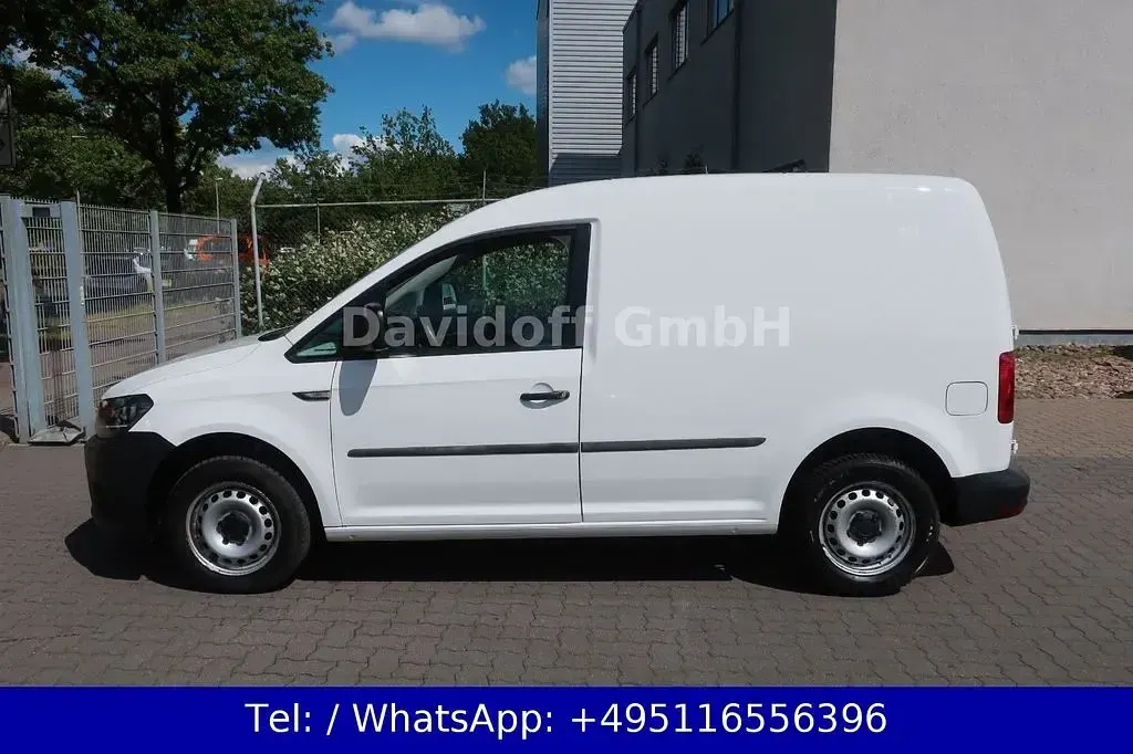 Gebraucht VW Caddy 75 PS (55 kW) 2018 Weiß Van / Kleinbus