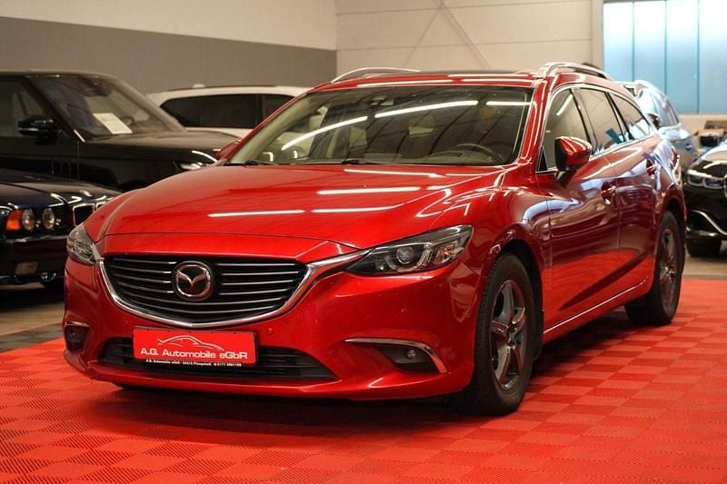 Rot Gebraucht 2016 Mazda 6 Go Kombi | 7.950 € (Superpreis) - Bild 1/4