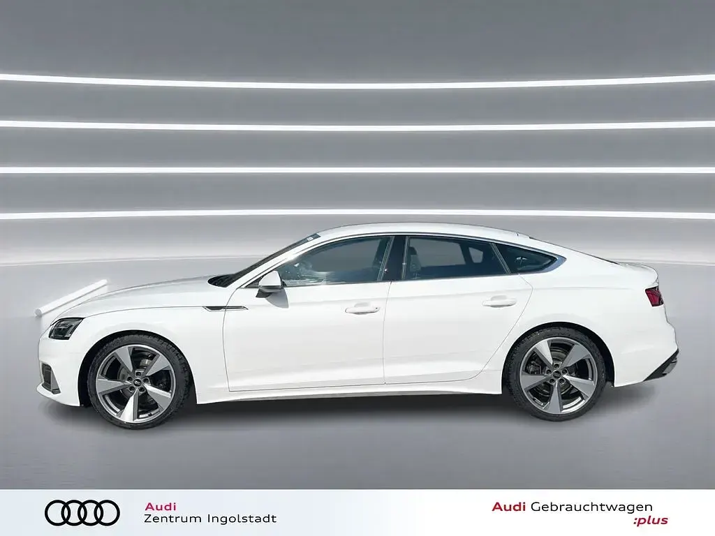 Gebraucht Audi A5 Sportback Advanced Plus 163 PS (119 kW) 2023 Ibisweiß Kleinwagen