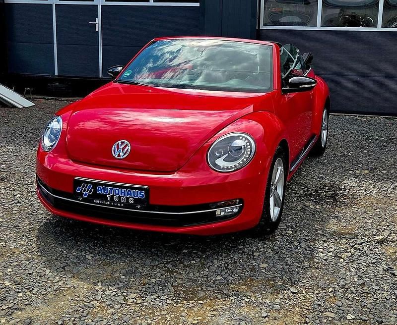 Tornadorot Gebraucht 2014 VW Beetle Sportline Cabrio | 17.500 € (Fairer Preis) - Bild 1/3