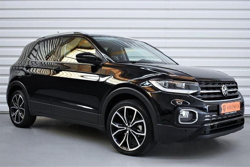 Schwarz Gebraucht 2021 VW T-Cross Style SUV | 21.990 € (Fairer Preis) - Bild 1/4