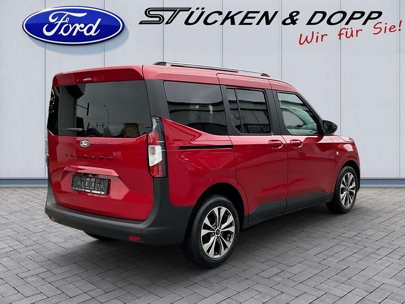 Neu Ford Courier Titanium 125 PS (91 kW) 2026 Rot Van / Kleinbus