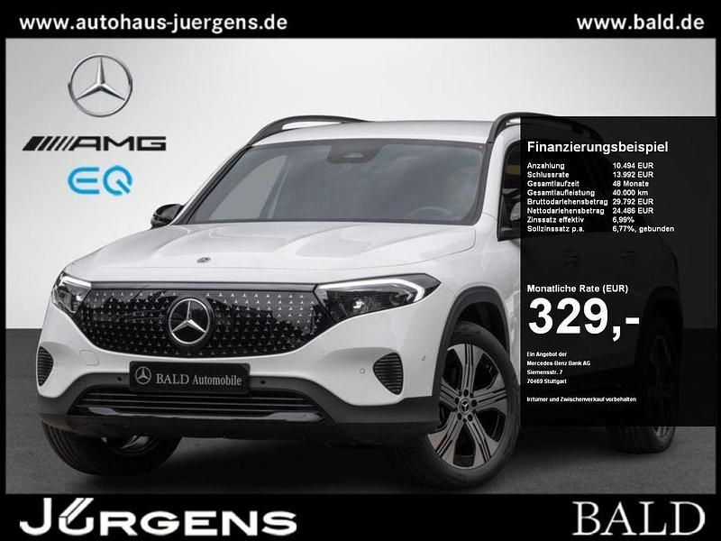 Polarweiss Gebraucht 2024 Mercedes EQB350 Night SUV | 43.490 € (Fairer Preis) - Bild 1/4