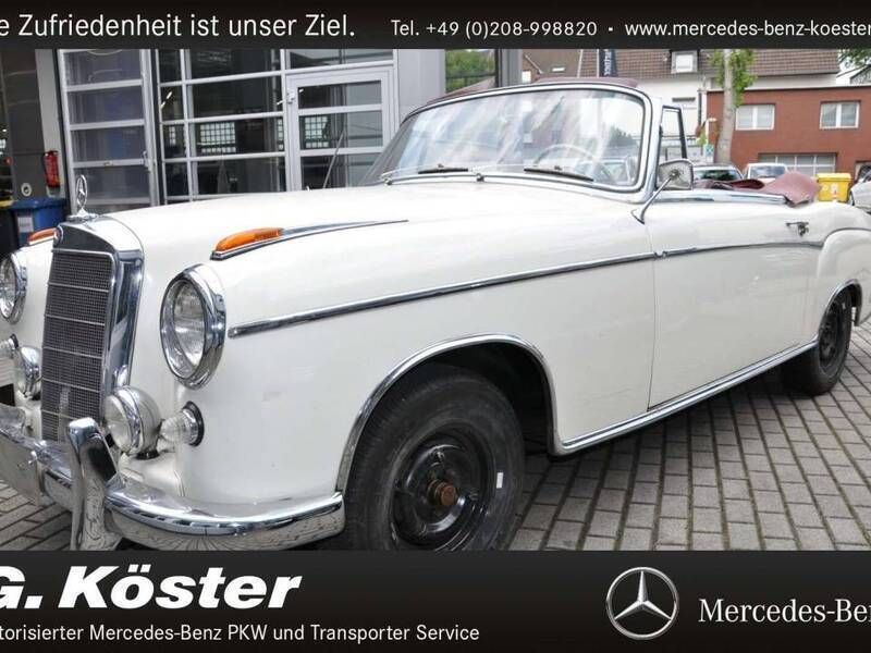 Gebraucht Mercedes 220 106 PS (77 kW) 1959 Weiß Cabrio
