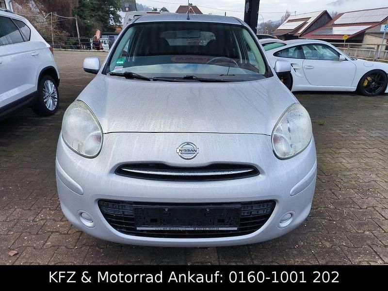 Gebraucht Nissan Micra Acenta 80 PS (58 kW) 2011 Silber Kleinwagen