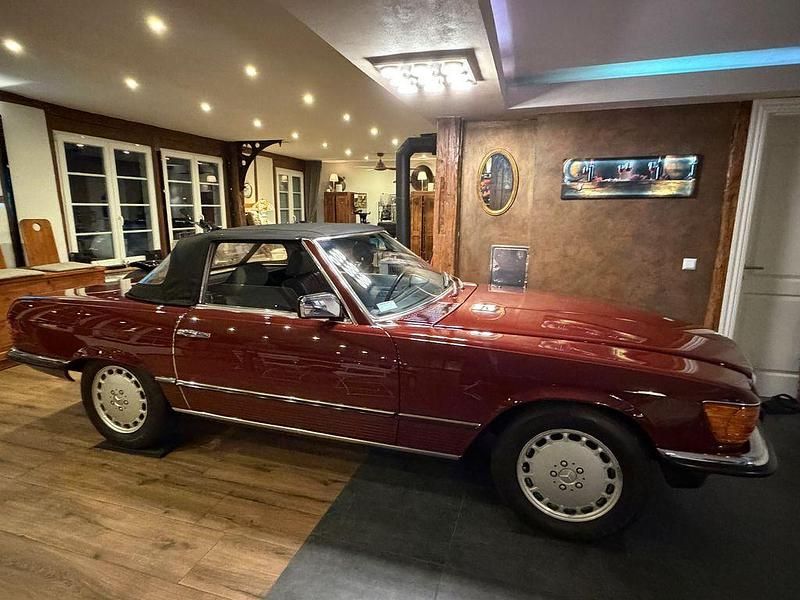 Gebraucht Mercedes SL380 204 PS (150 kW) 1983 Rot Cabrio