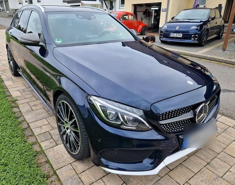 Blau Gebraucht 2016 Mercedes C450 AMG AMG Kombi | 29.400 € - Bild 1/4