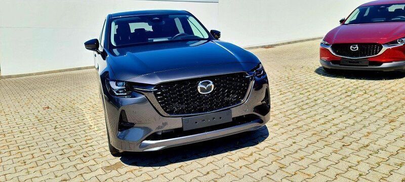 Grau Gebraucht 2023 Mazda CX-60 SUV | 38.790 € (Superpreis) - Bild 1/4