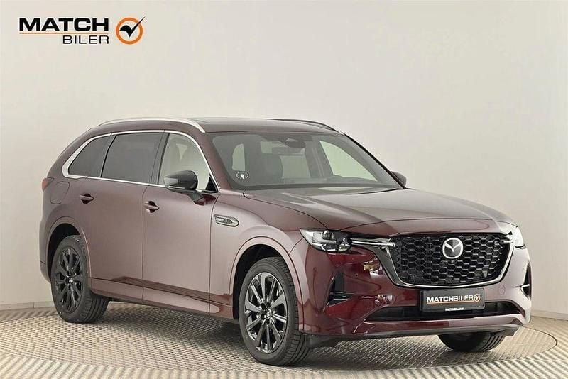 Rot Gebraucht 2025 Mazda CX-80 Homura-Line SUV | 48.800 € (Superpreis) - Bild 1/4