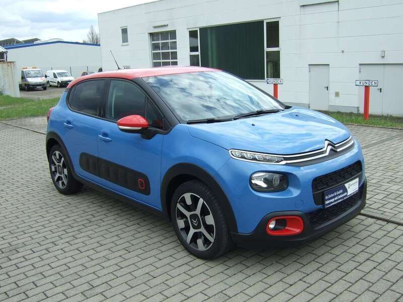 Kobalt blau Gebraucht 2019 Citroën C3 PureTech Kleinwagen | 10.800 € (Fairer Preis) - Bild 1/4