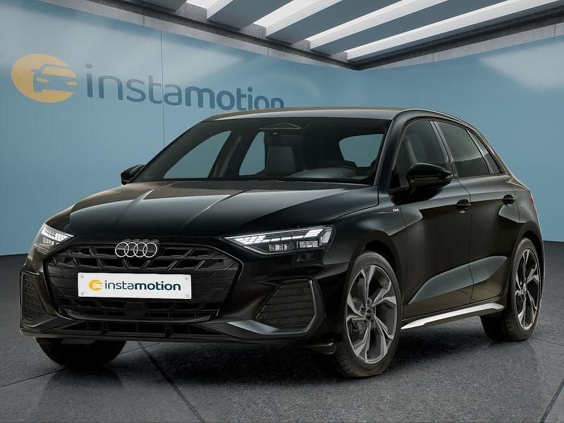 Schwarz Neu 2025 Audi A3 Sportback Limousine | 42.549 € (Teuer) - Bild 1/4