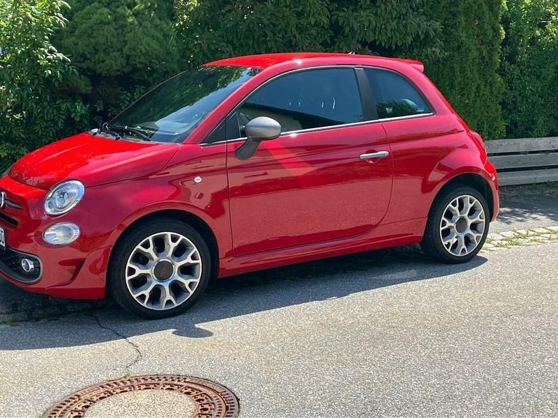 Rot Gebraucht 2018 Fiat 500S Sport Kleinwagen | 7.200 € (Superpreis) - Bild 1/4