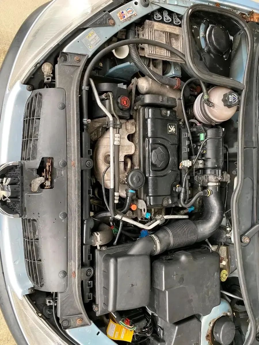 Gebraucht Peugeot 206 75 PS (55 kW) 2002 Blau Kleinwagen