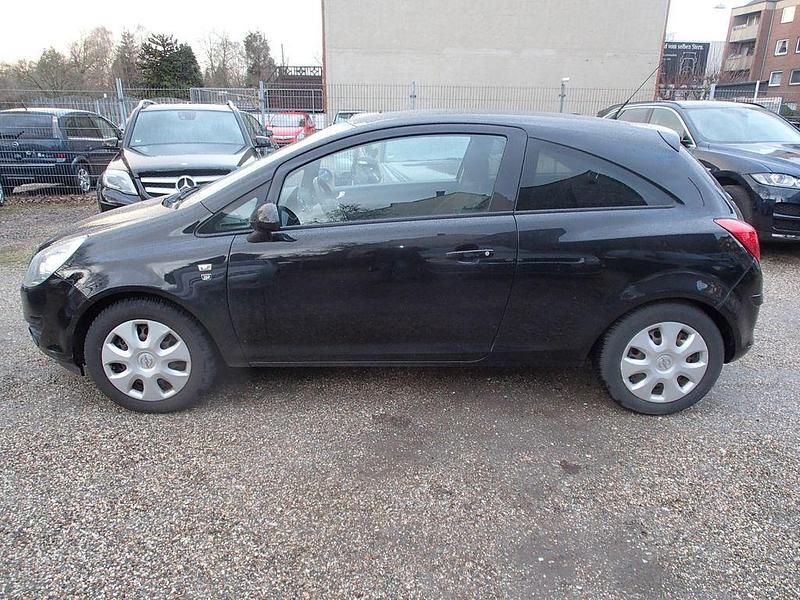 Gebraucht Opel Corsa Edition 69 PS (50 kW) 2010 Schwarz Kleinwagen