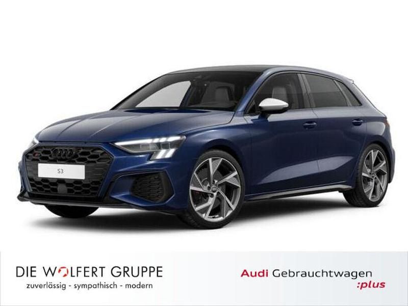 Navarrablau metallic Gebraucht 2023 Audi S3 Ambiente Limousine | 42.740 € (Fairer Preis) - Bild 1/4