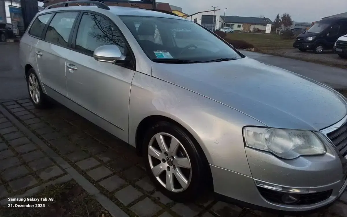 Gebraucht VW Passat Sportline 140 PS (102 kW) 2008 Silber Kombi